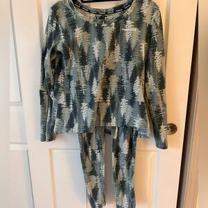 Avalanche Pajama Set- Trees- Long sleeve and pants